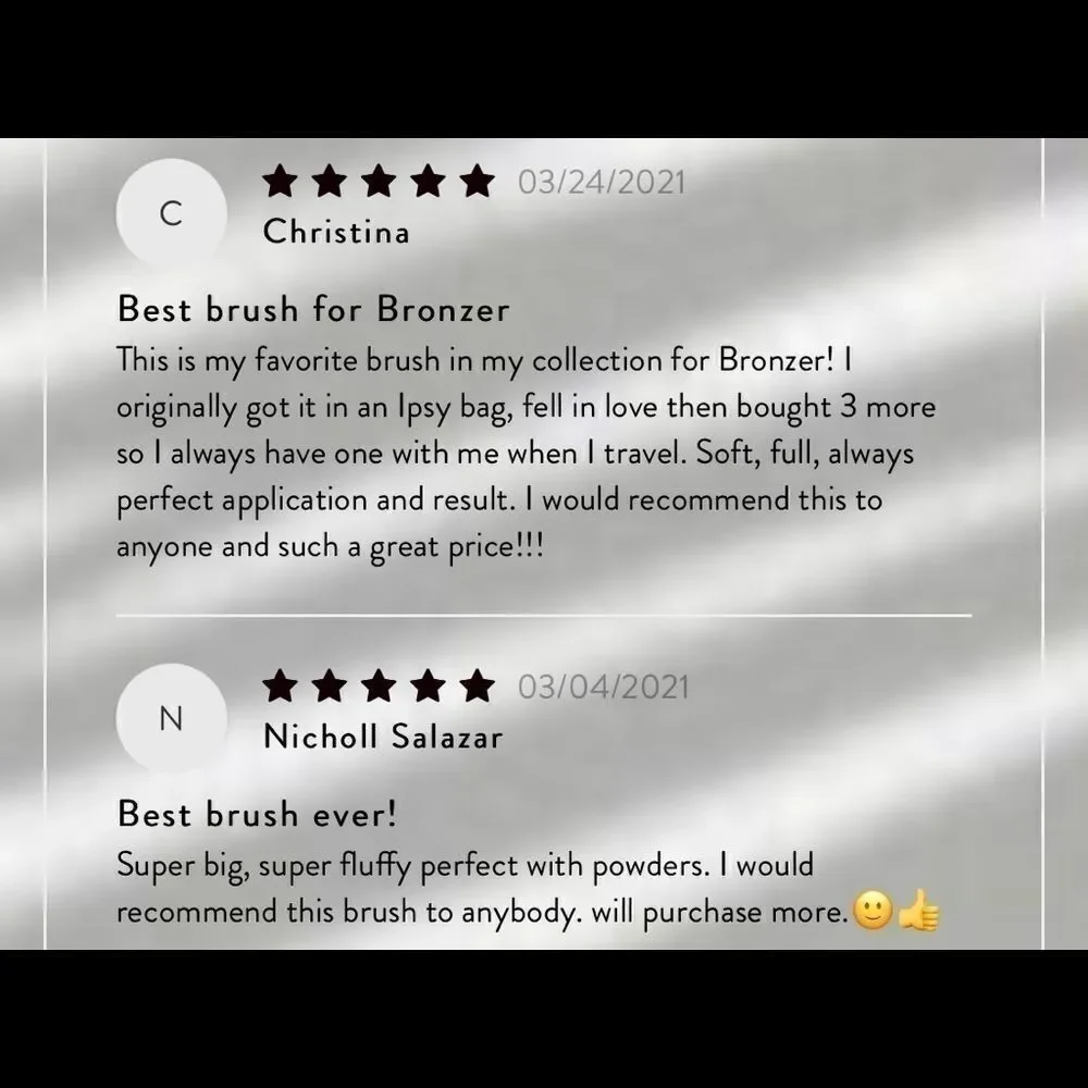 BLUSH BRUSH SHAINA B MIAMI NEW IPSY BAG